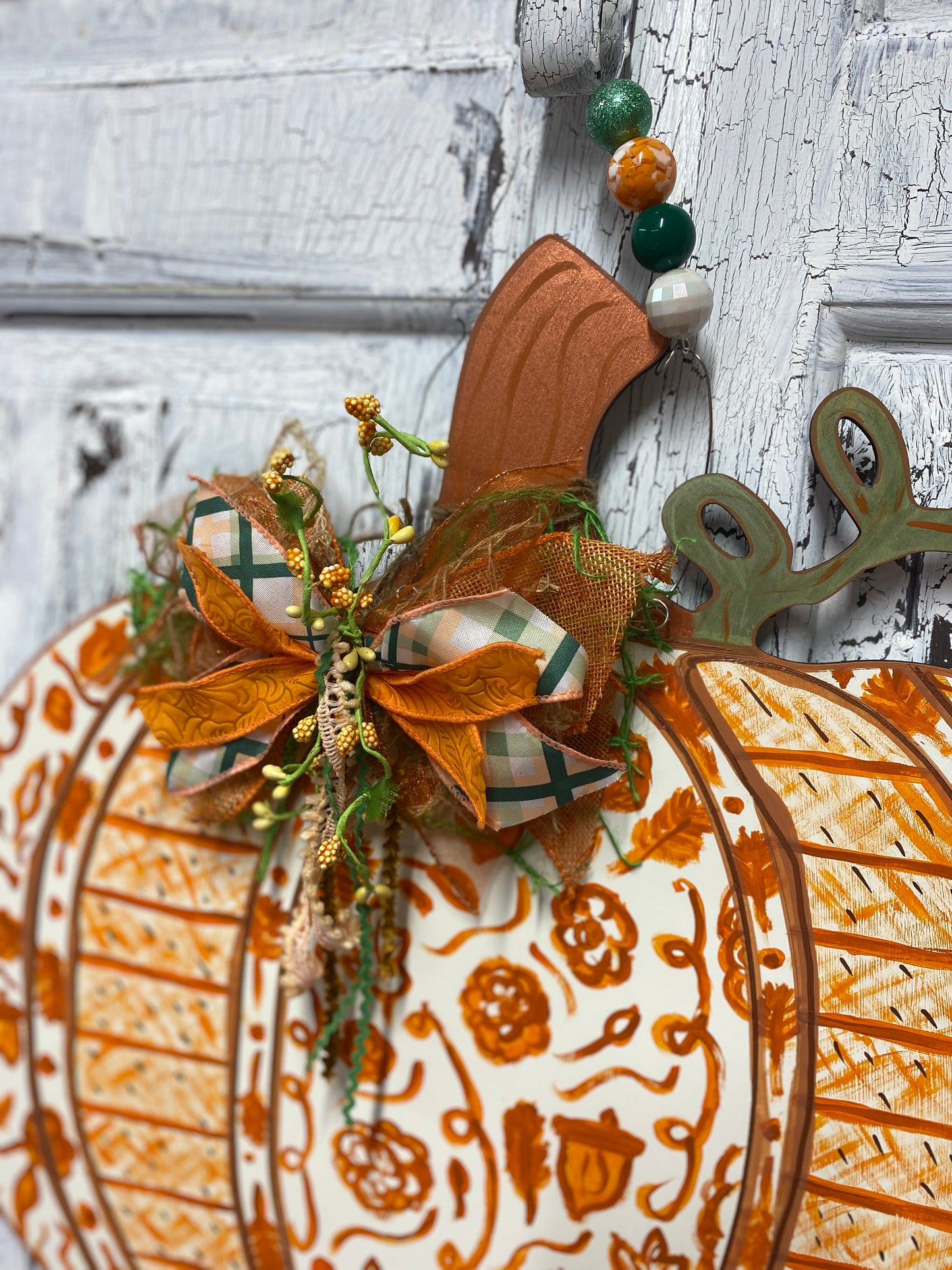 Pumpkin Fall Chinoiserie Paint With Me Online Paint Party / Virtual Workshop