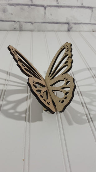 3D Butterfly Laser Cut Out Blank – Hearts Desire Shop