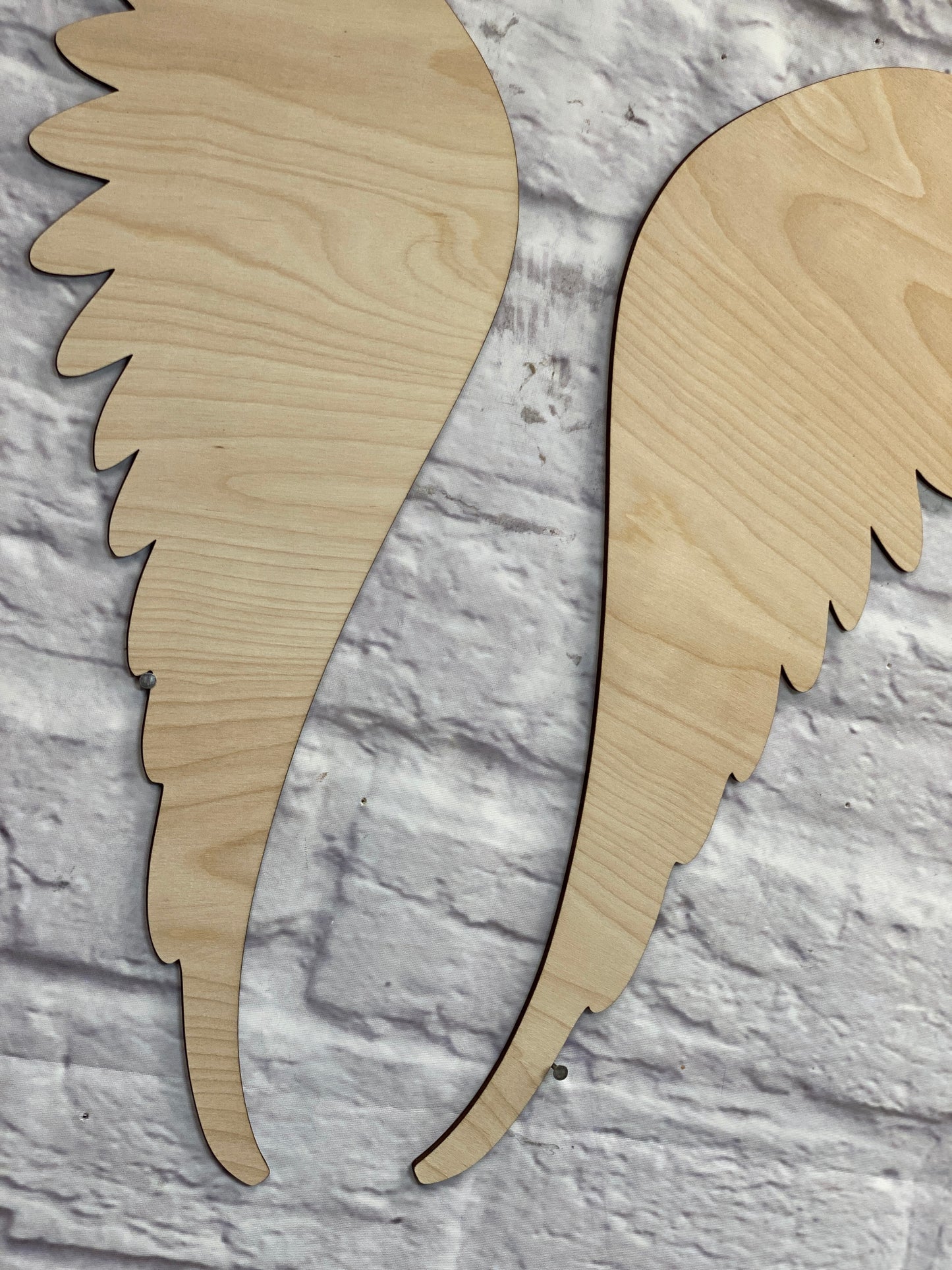 Angel Wings Wood Earring Blanks DIY Craft Earrings Laser Cut